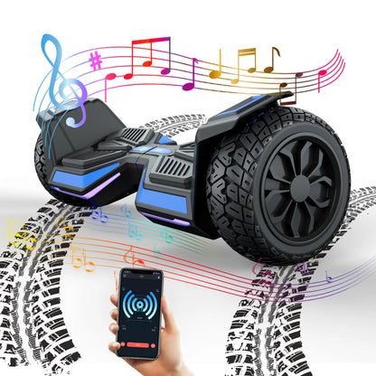 Hover HK-X8 | 700W | Bluetooth Speakers | App feature | Off Road tires