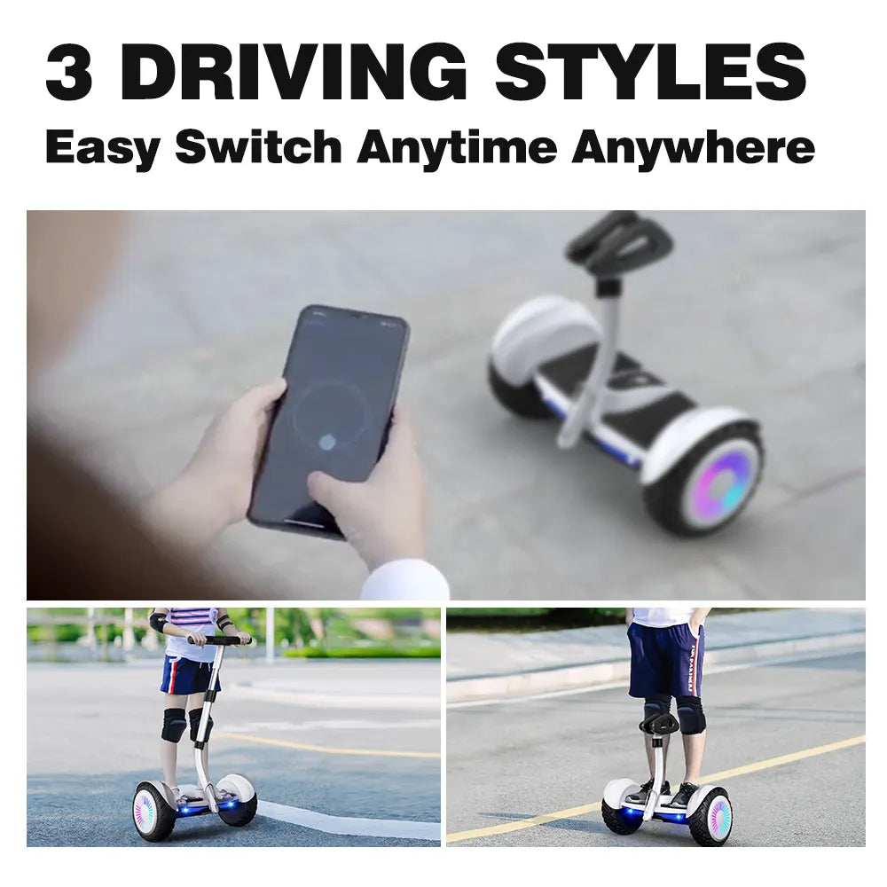 Self Balancing Scooter 3 in 1 | App control | Bluetooth Speakers | HK- K8 | 700W | Long Range