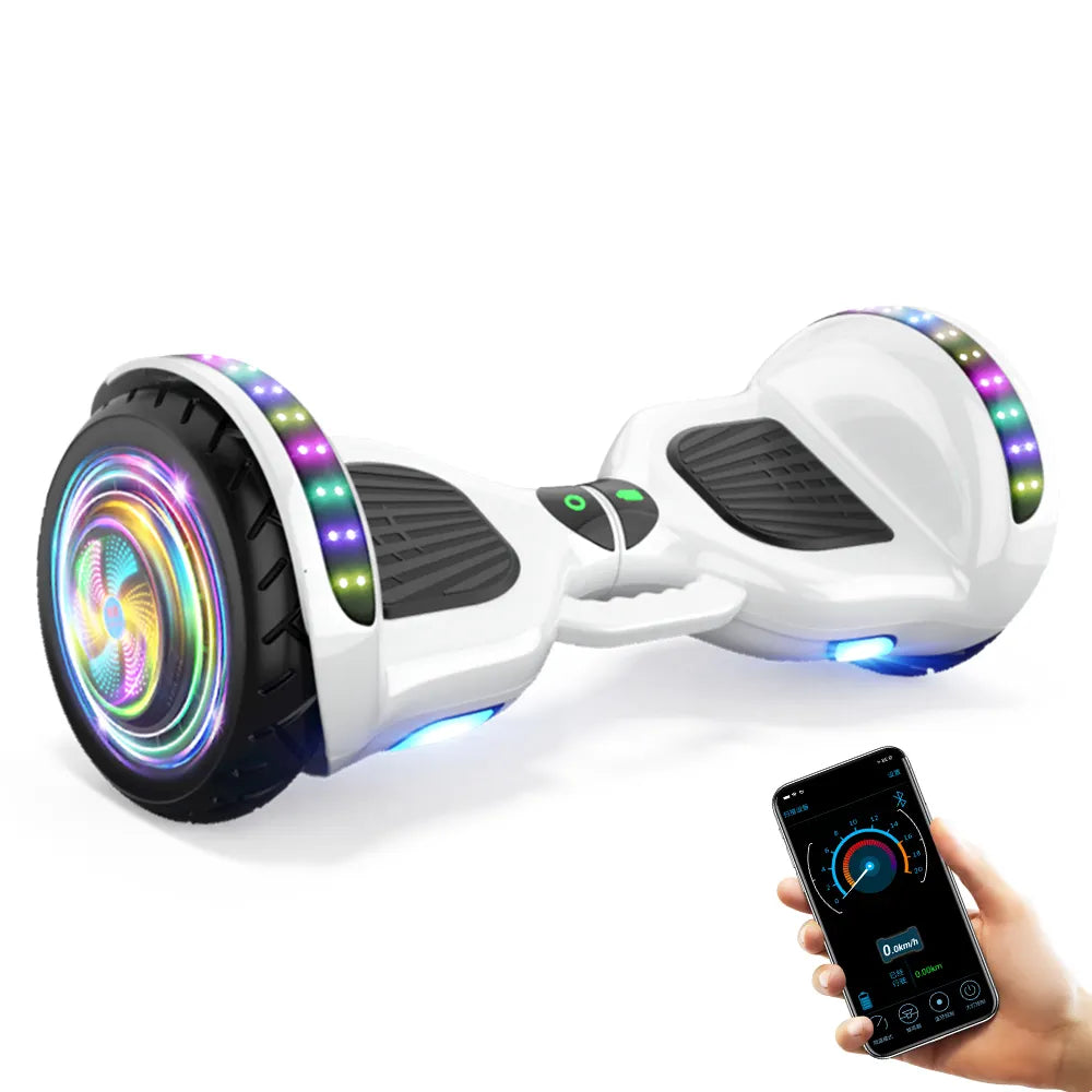 Self Balancing Hover HK-X5 6.5" | Bluetooth Speaks | App feature | 700W |