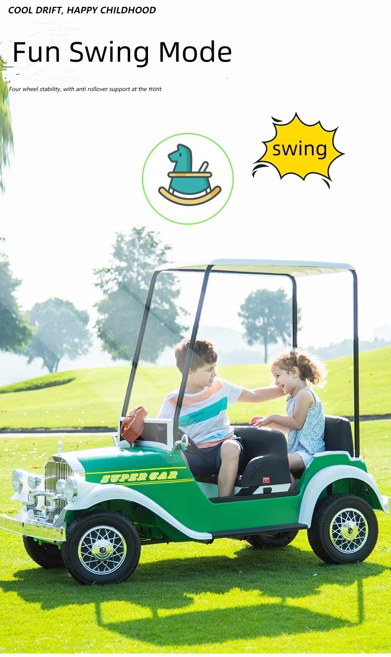 Kids' Stylish 2 Rows Ride On Car | 24V | 4WD | Bluetooth RC