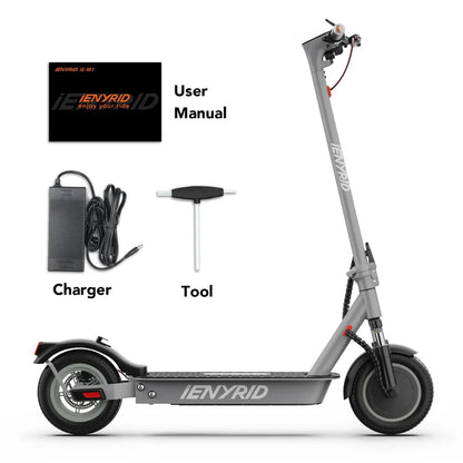 iENYRID M1 Commuter Electric Scooter for Adults & Teens, 500W Electric Scooter with 36V 12.5Ah Battery, Max Speed 35KM/H, 35km Distance, Max Load 265 Lbs