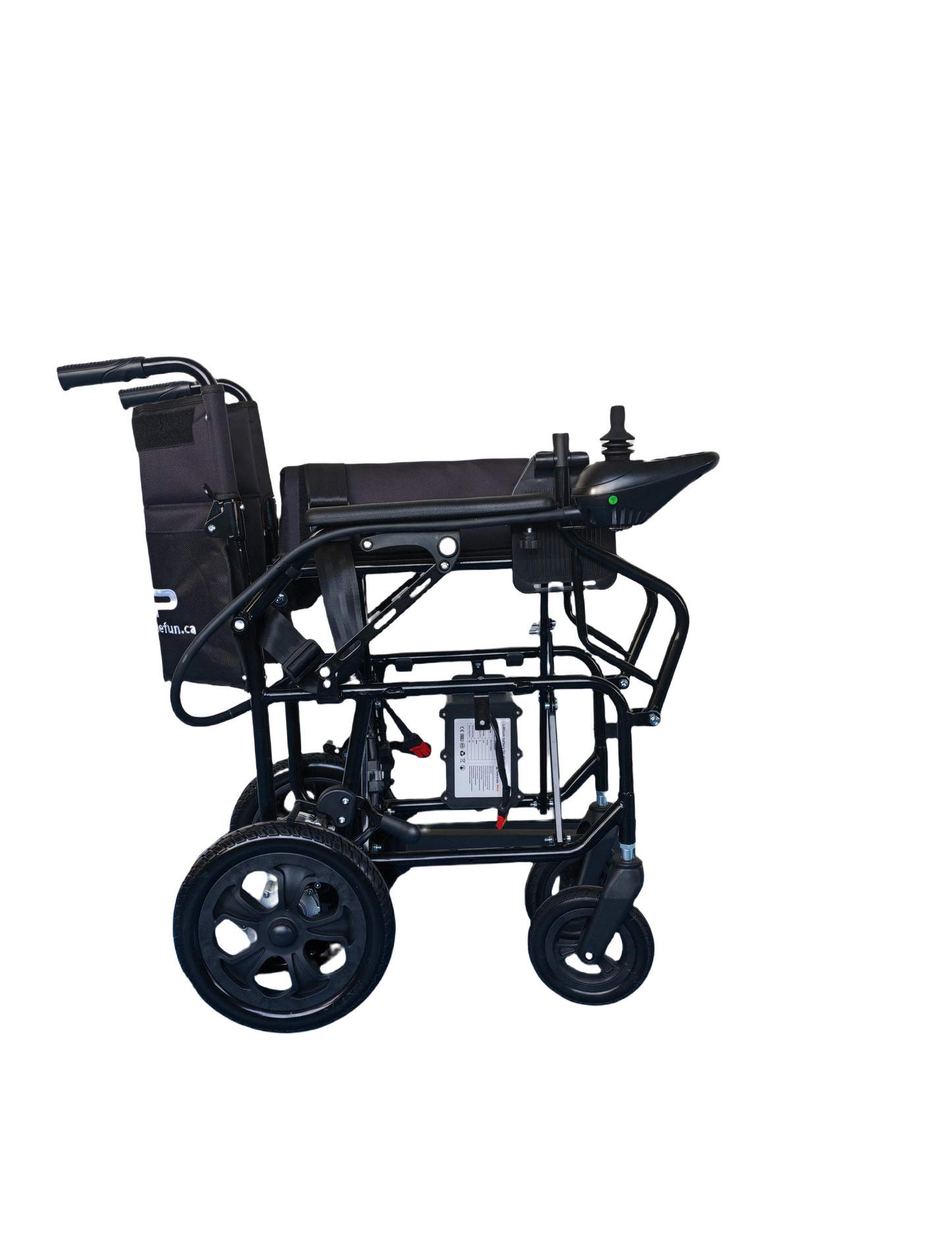 HK- X Foldable Electric Wheelchair | 360° Joystick | Dual motors