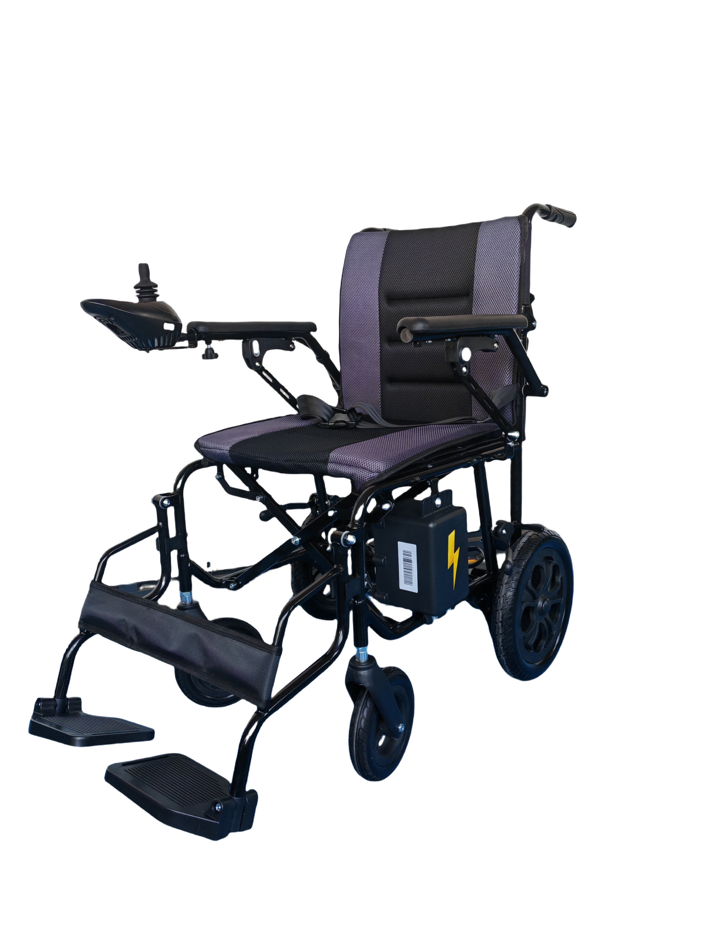 HK- X Foldable Electric Wheelchair | 360° Joystick | Dual motors